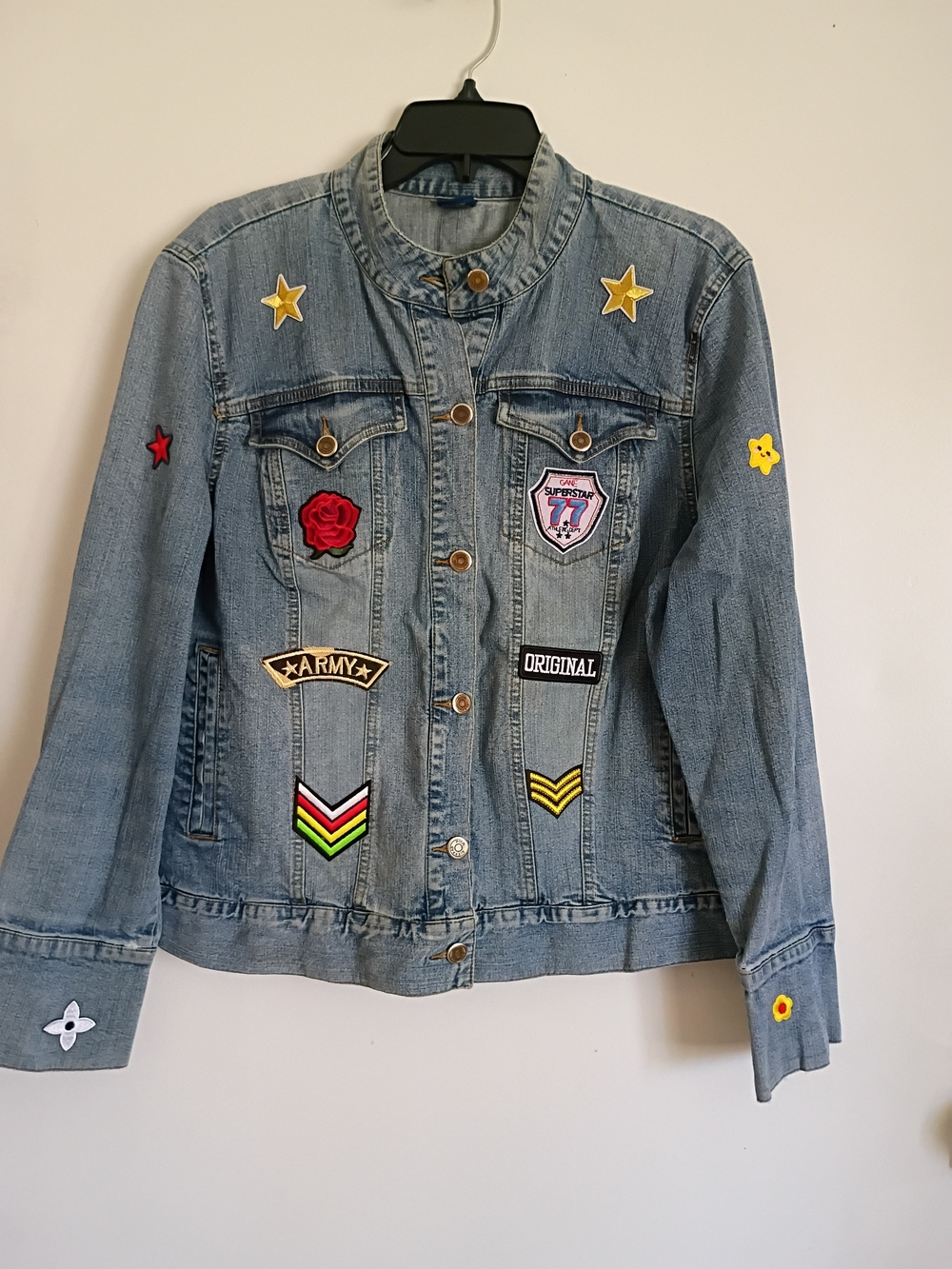 High Sierra Blue Denim Jacket with Navy Label